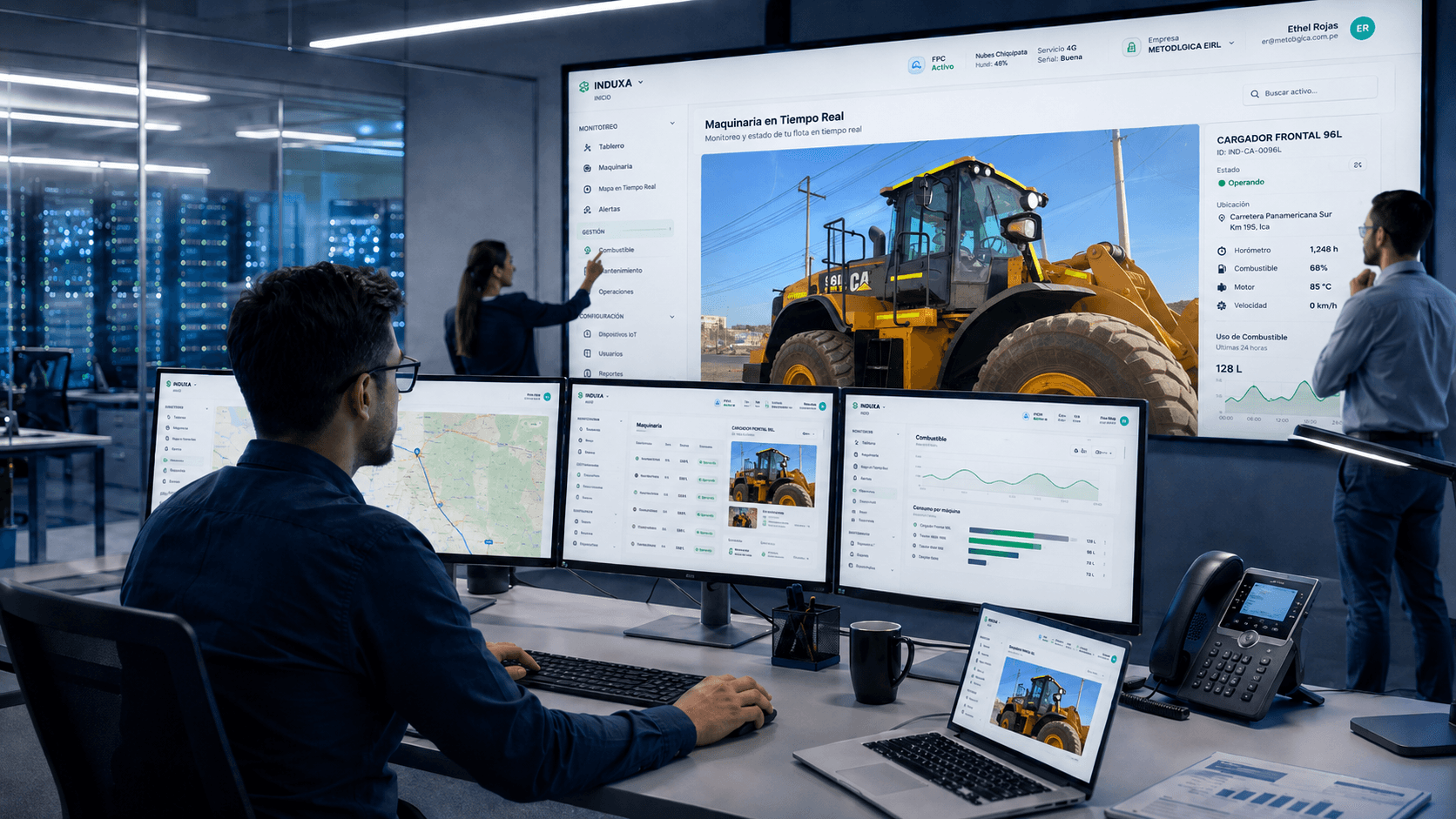 Del tablero del vehículo al dashboard de gerencia.